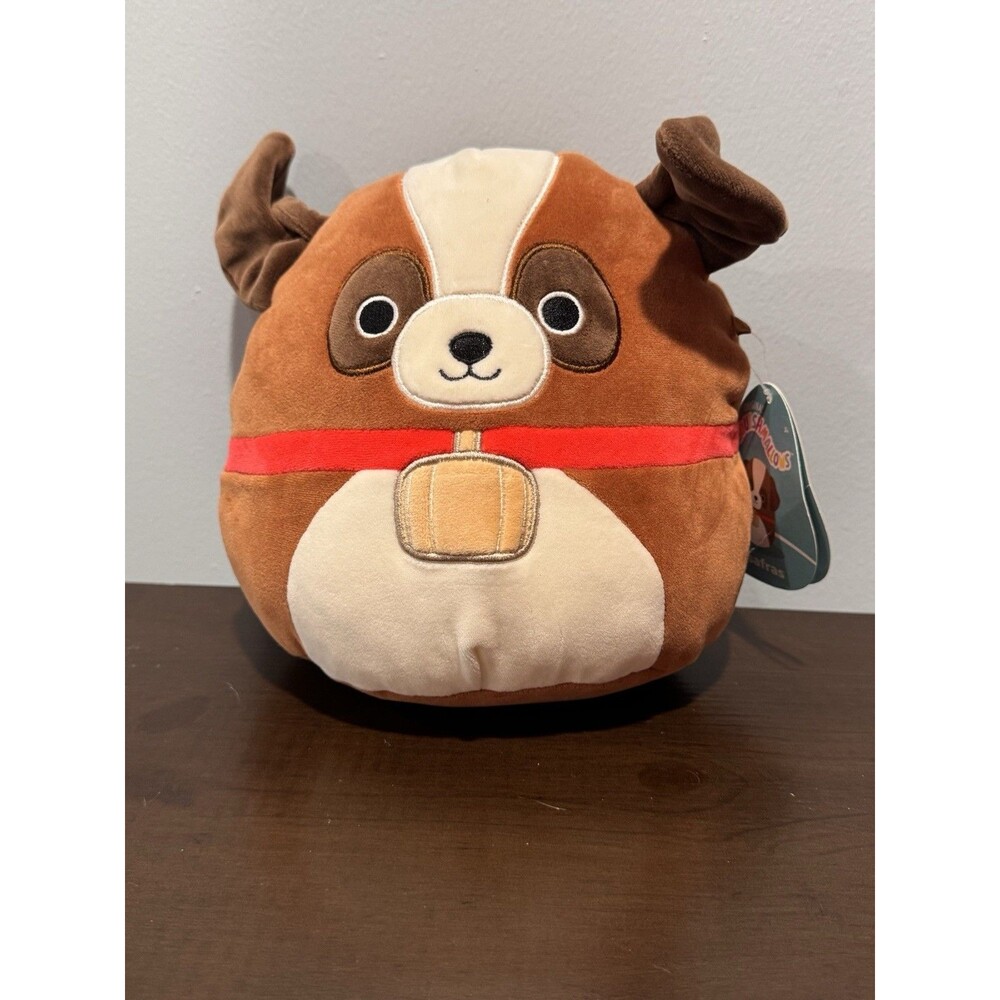 Squishmallow Sassafras the Saint Bernard Dog 8" Plush - NWT
